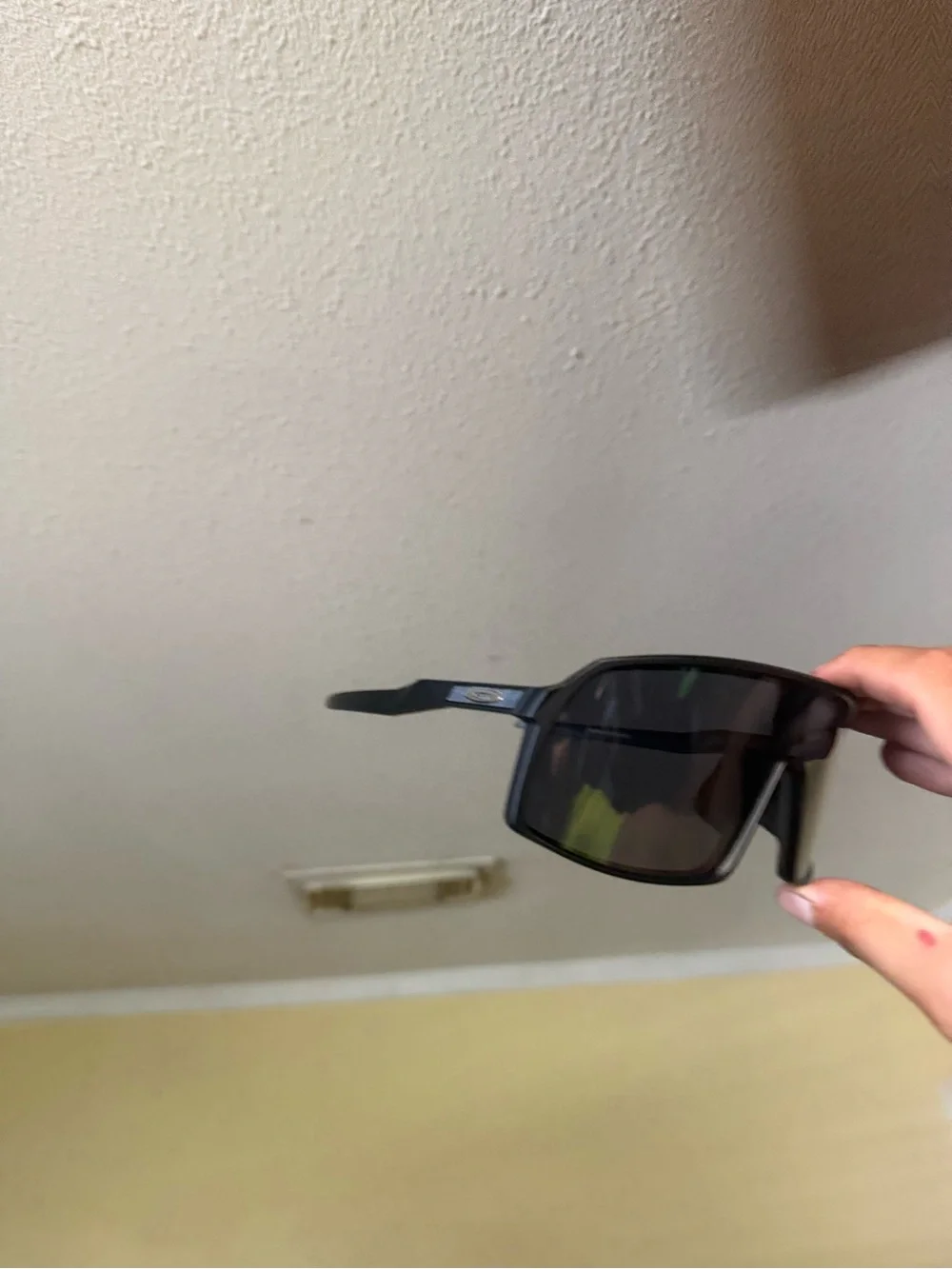 Black Sport Sunglasses with Dark Lenses oakleys